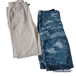 Bundle Big Boy's Quicksilver swim Short + Levi"s Cotton Short Size 10/12